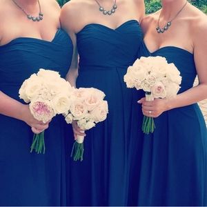 Full length Navy gown